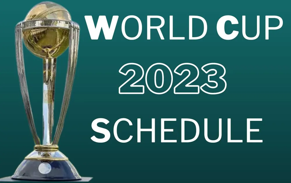 ICC Men's World Cup 2023 Schedule Sportimatic