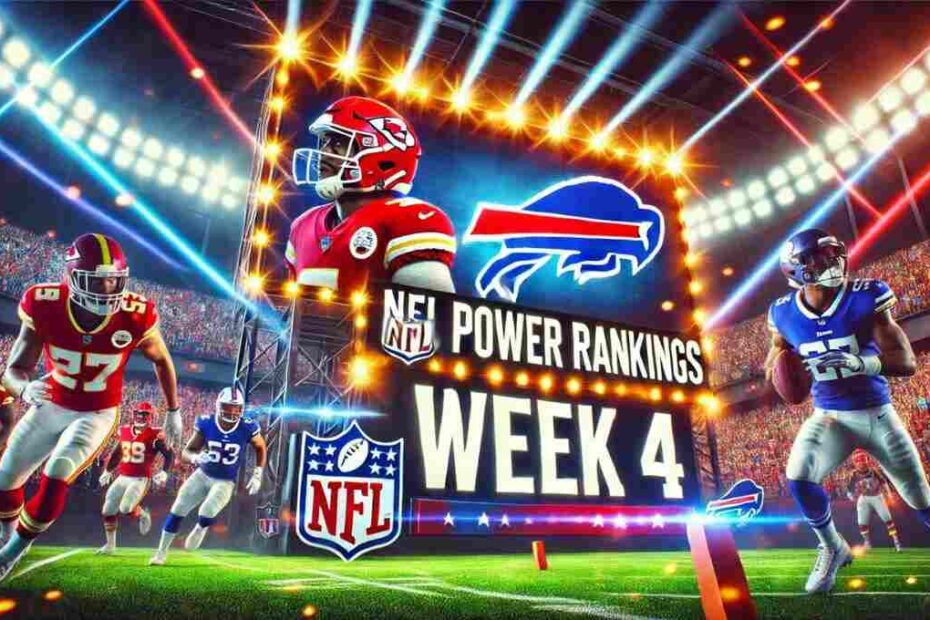 NFL Power Rankings Week 4 (2024)