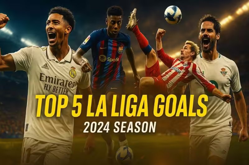 🔥 Top 5 La Liga Goals of the 2024 Season