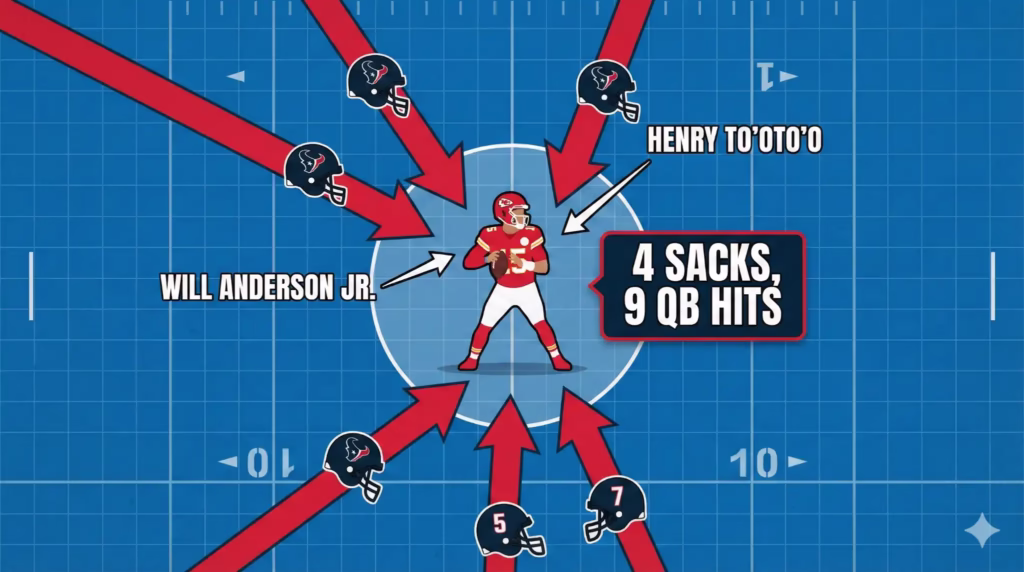 TACTICAL BREAKDOWN of Chiefs Vs Texans 