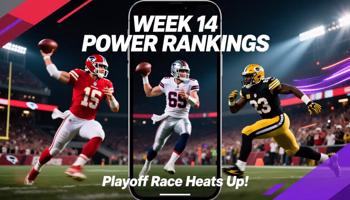 NFL Week 14 power rankings and playoff implications December 2025