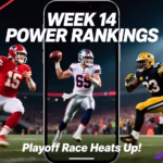 NFL Week 14 power rankings and playoff implications December 2025