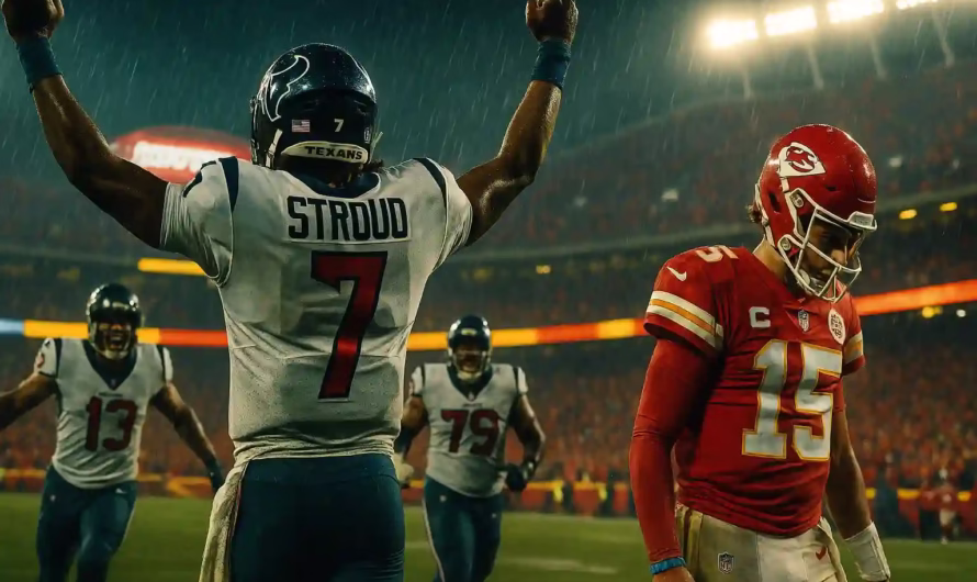 🏈 TEXANS STUN CHIEFS 20–10 AT ARROWHEAD: Mahomes held without TD