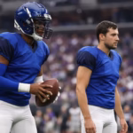 Colts quarterback depth chart 2026: starter on the field, backup watching from the sideline